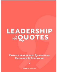 Leaders in 100 Quotes | Baker & Taylor