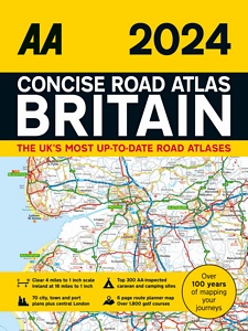 AA Concise Road Atlas Britain 2024 | Baker & Taylor